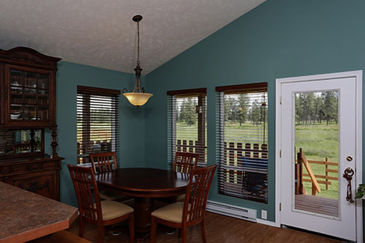 Before: Dining Nook with Garden Views